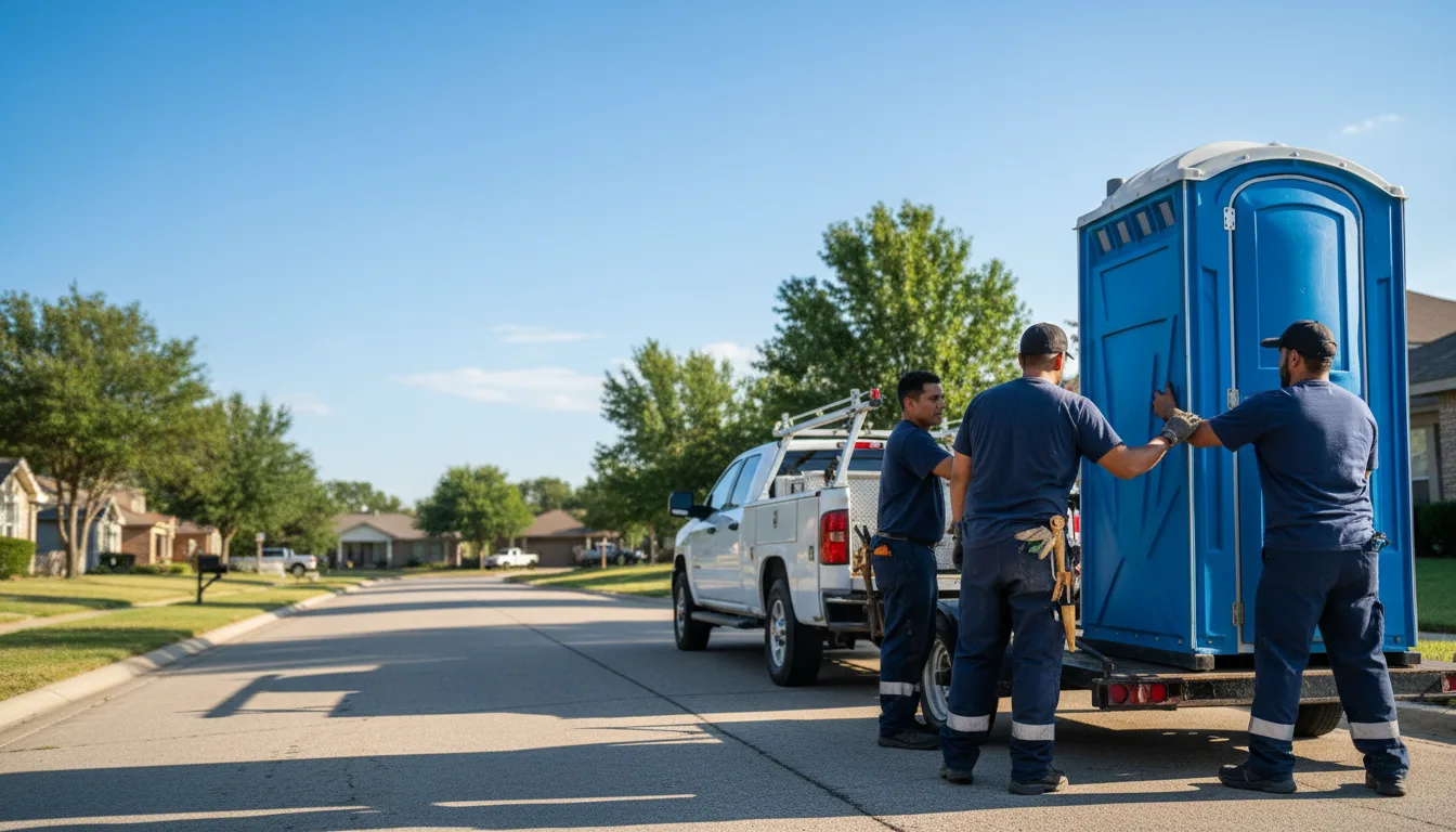 Portable Toilet Rental in Lake Arthur, LA near me